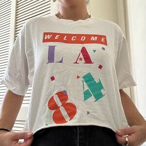 Vintage 1984 Los Angeles Olympics T Shirt